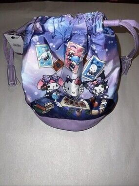Sanrio Hello Kitty & Friends Magic Cards Drawstring Makeup Bag